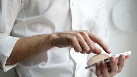 Man-using-cell-phone