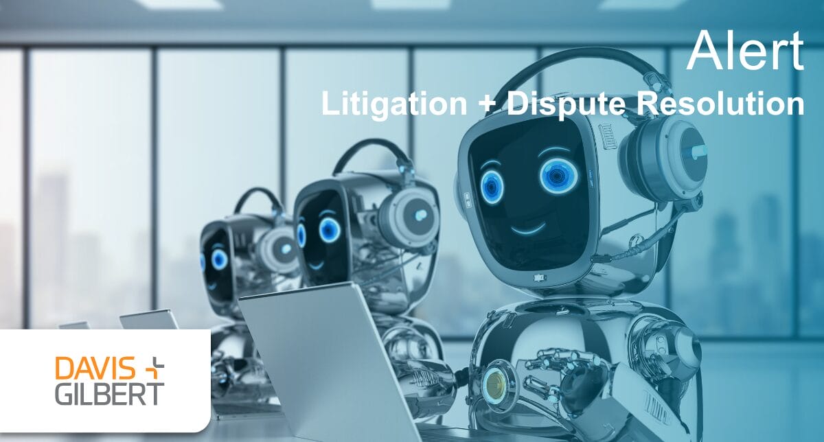 New Fair Use Rulings on AI Training Platforms - Davis+Gilbert LLP
